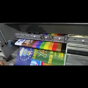 Impresora de doble cara, máquina de impresión directa de tela de 2000mm, con bandera y Banner