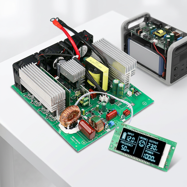 Inverter Manufacturer Off Grid 12V 220V Pure Sine Wave Solar Power Inverter PCB Circuit Board 1000W-5000W with RS485