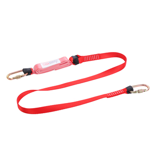 Arnés de Seguridad Individual para Escalada, Cinturón Ajustable con Absorbedor de Impacto, Gancho de Seguridad y Mosquetón Anticaídas - Product Image 1