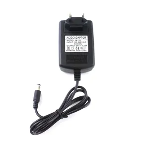 SMPS 24W wall mount adapter CCTV camera 50-60hz ac 100-240v to dc 24V 1A switch power adapter dc charger for LED strip