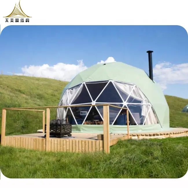Glamping tents waterproof luxury hotel dome tent carpa exterior domos