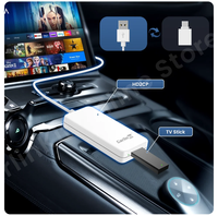 Adaptateur CarPlay pour CarPlay filaire, PS5, Switch, TV Stick, Ordinateur portable, Mac Mini, Boîtier TV, et pour la mise en miroir d'écran