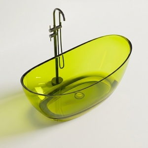 Baignoire transparente grande taille en gros, disponible en plusieurs couleurs, pour bain relaxant en intérieur ou extérieur, idéale pour appartement - Product Image 4