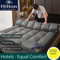Livraison rapide Matelas d'hôtel rose et blanc Queen 150*200cm Microfibre Voyage Portable Matelas pliable