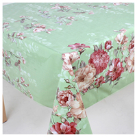 Nappe en PVC de fabrication industrielle, résistante à la décoloration, rouleau de nappe décorative en PVC pour événements