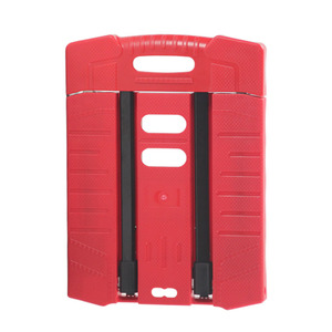 <span class=keywords><strong>Chariot</strong></span> à bagages pliable compact en plastique rouge, utilisé pour le transport de marchandises, le plus petit <span class=keywords><strong>chariot</strong></span> à bagages pliable, roue en TPR de 3 pouces, 35*61mm - Product Image 6