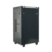 Armoire de serveur murale 18U 600x600mm 19 pouces avec porte verrouillable en acier SPCC pour centre de données en stock