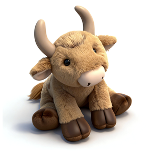 Regalos de Navidad de Animales del Zoológico, Peluches de <span class=keywords><strong>Cerdo</strong></span>, León, <span class=keywords><strong>Vaca</strong></span>, Oso y Caballo al por Mayor - Product Image 4
