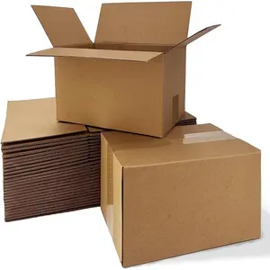 Kotak kardus kemasan hadiah karton surat kustom 2024 kotak pengiriman bergelombang tugas berat