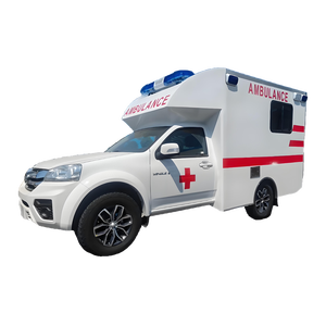 Nouvelle ambulance pick-up diesel 4x4 manuelle, directement d'usine, LHD RHD, pour les secours d'urgence et les interventions médicales en zone isolée - Product Image 1