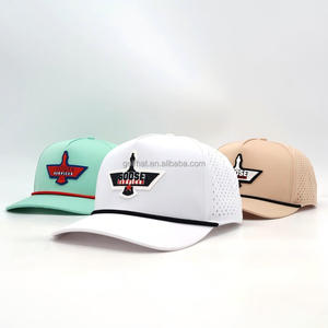 Casquettes de baseball et chapeaux de sport streetwear personnalisés avec patch PVC et sangle Velcro, motif imprimé, protection solaire pour la plage, vente en gros - Product Image 3