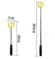 Outils de ramassage de balles de golf en acier inoxydable à 8 sections