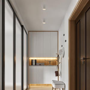 Lámpara de Techo Empotrada de Yeso sin Marco, Moderna y Creativa, para Sala de Estar, Comedor o Bar, No Requiere Luz Principal - Product Image 4