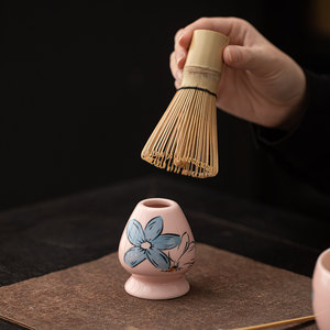 Ciotola in Porcellana <span class=keywords><strong>Rosa</strong></span> Ghiaccio per Cerimonia del Tè, Utensili Artigianali in Ceramica per Lavaggio Tazza <span class=keywords><strong>da</strong></span> Tè - Product Image 5