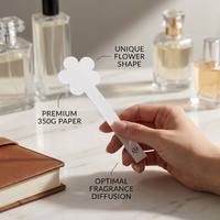 Tarjeta de Prueba de Perfume Impresa a Todo Color Personalizada, Papel Absorbente, Impresión CMYK, Logotipo de Marca, Muestra de Fragancia