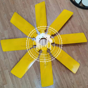 ใบพัดลมแบบสไปเดอร์สำหรับเครื่องยนต์รถขุดไฮดรอลิก 374D 365C 374F C15 รุ่น 281-3553 2813553 230-2847 2302847 369-9582 3699582 - Product Image 2