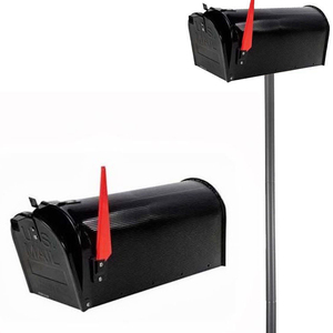 High quality US mailbox outdoor modern style metal mailbox aluminum