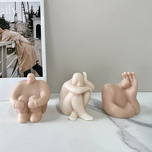 Molde de Silicona para Velas Aromáticas con Forma de Cuerpo Humano, para Decoración Hecha a Mano - Product Image 2