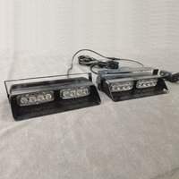 24V 12V LED Stroboskop-Warnleuchte für Notfälle mit Saugnapfmontage für Auto-Armaturenbrett, Front- und Heckscheibe – Blinklicht-Zubehör
