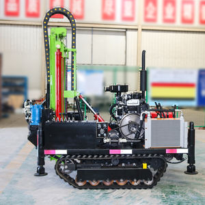 Mesin Bor Hidrolik Kecil Hongrun Mining 25HP 35HP Crawler Down the Hole Drilling Rig - Product Image 2