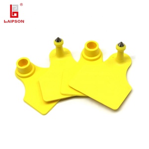 Etiquetas de plástico para identificación de animales, con punta de metal, 50mm x 42mm - Product Image 5