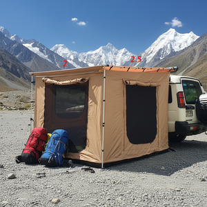 Auvent latéral de toit de voiture imperméable et coupe-vent, <span class=keywords><strong>prix</strong></span> d'usine en gros, tout-terrain 4x4, <span class=keywords><strong>caravane</strong></span>, camping en plein air, tente de camping, saison estivale - Product Image 6