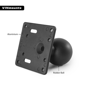 VINmounts 2.25 Inch D Size Ball Base VESA 75x75mm <b>Screw</b> Down Mount for Tablet PC Monitor Holder Heavy Duty Base Mount VIN-D-005 - Product Image 3