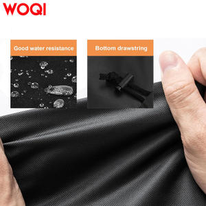 Funda para parrilla Woqi para Nxr 600D, parrilla de gas de tres quemadores, funda para barbacoa al aire libre, tela Oxford negra, tallas S, M, L - Product Image 1