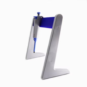 Support de pipettes portable en plastique pour laboratoire, pour stockage et micro-échantillonnage en expérimentation - Product Image 3