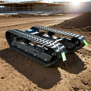 Scalatore della scala della gru nel telaio del cambio del Dumper cingolato del magazzino e telaio cingolato del telecomando - Product Image 6