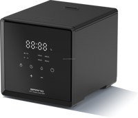 Humidificateur et déshumidificateur électrique 2 en 1 avec désinfection à la vapeur chaude, capacité de 3 L, garantie 1 an