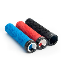 Poignées de vélo intégrées en caoutchouc antidérapant, housse de guidon de VTT, fixation pour guidon de vélo de montagne, poignées de guidon BMX, pièces de vélo