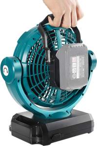 Ventilateur sans fil alimenté par batterie Lithium-ion 18V LXT Makita/cordon cc ventilateur de sol alimenté par batterie, ventilateur de 8 à 1/2 pouces pour le Camping - Product Image 5