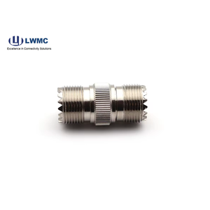 Latón, bronce fosforado niquelado, montaje de kit coaxial de conector Glod RF - Product Image 6