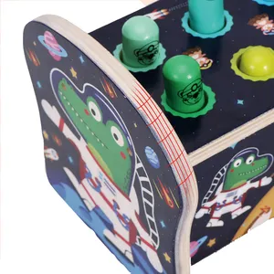 Juguetes educativos de madera whack-a-mole más vendidos para Niños Accesorios interactivos knock-a-game