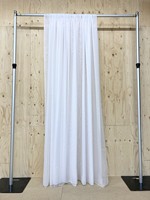 Support de poteau réglable robuste de 7 à 12 pieds pour décorations de mariage Support de tuyau et support de toile de fond drapé
