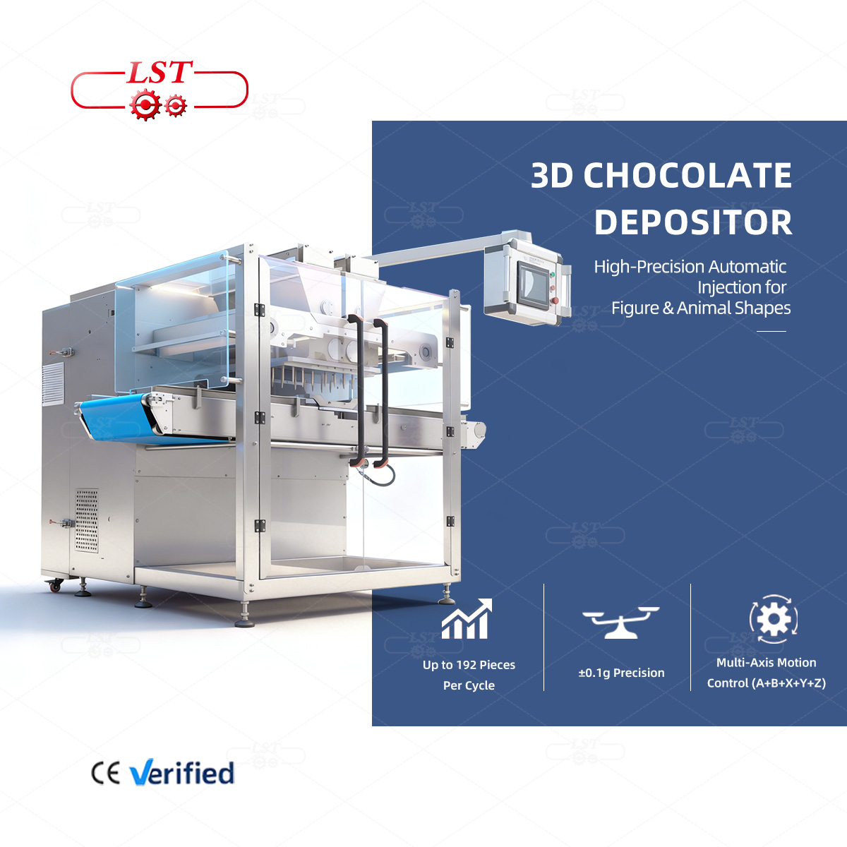 chocolate mold filling machine