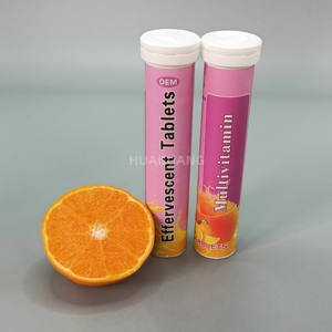 Deliziose compresse effervescenti multivitaminici all'arancia compresse effervescenti con minerali per il supporto immunitario - Product Image 5