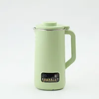 Vente chaude, mini-blender automatique de 600 ml, fabricant de lait de soja, multifonction, smoothie, robot culinaire, acier inoxydable, conservation de la chaleur
