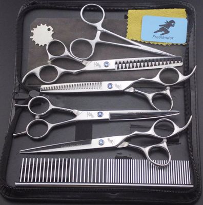 7 Inch Thuận Tay Trái Chuyên Nghiệp Kéo Thép Không Gỉ Làm Tóc Kéo Salon Barber Kéo