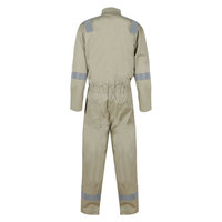 ANSI NFPA2112 Vêtements de travail de sécurité 100% coton Combinaison FR résistante aux flammes haute visibilité avec bande réfléchissante