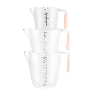 250 500 1000ml di plastica trasparente misurino brocca versare beccuccio superficie forniture da cucina accessori per Caking strumenti di cottura