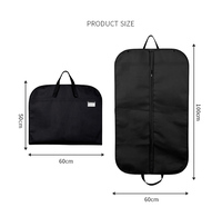 Costume suspendu sac de vêtement transporteur de voyage vêtements housses de poussière respirantes sac pour manteaux vestes robes