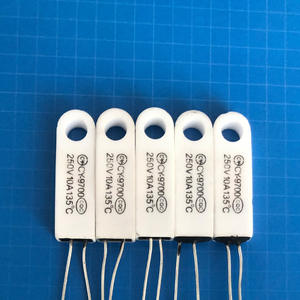 Termostato Cerámico con Orificios 250V 10A 135C Control de Temperatura Mecánico para Electrodomésticos - Product Image 3