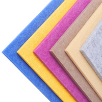 Paneles Acústicos Modernos de Poliéster en Más de 60 Colores Vibrantes, 0.9 NRC, Insonorización para Hoteles y Apartamentos, Tamaños Personalizados - Venta al Por Mayor