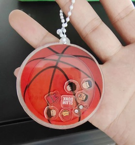 LLavero de acrílico de arena movediza personalizado, amuletos brillantes de <span class=keywords><strong>Flash</strong></span> líquido personalizado, llavero agitador de Anime, fábrica de China de alta calidad - Product Image 6