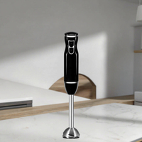 Mixeur plongeant avec moteur en cuivre pur et lame en acier inoxydable, hachoir à viande, fouet à œufs et spiraliseur pour la cuisine