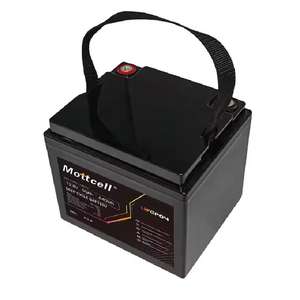 12.8V LiFePO4 エネルギー貯蔵バッテリー 50Ah リチウム鉄リン酸塩 LiFePO4 トロリーカートリチウムバッテリー付き - Product Image 4