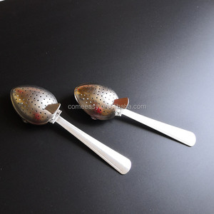 ที่กรองชาสแตนเลสทรงสตรอเบอรี่สำหรับใบชาแบบหลวม - Product Image 1