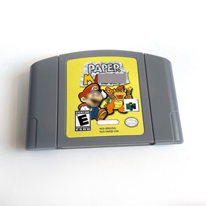 กล่องกระดาษ USA Paper N64 คุณภาพสูงสำหรับเครื่องเล่นเกม 64 บิต กล่องกระดาษแข็งหนาพร้อมถาดใส่ตลับเกมสำหรับเปลี่ยนแทนกล่องเดิมของ N64 - Product Image 5